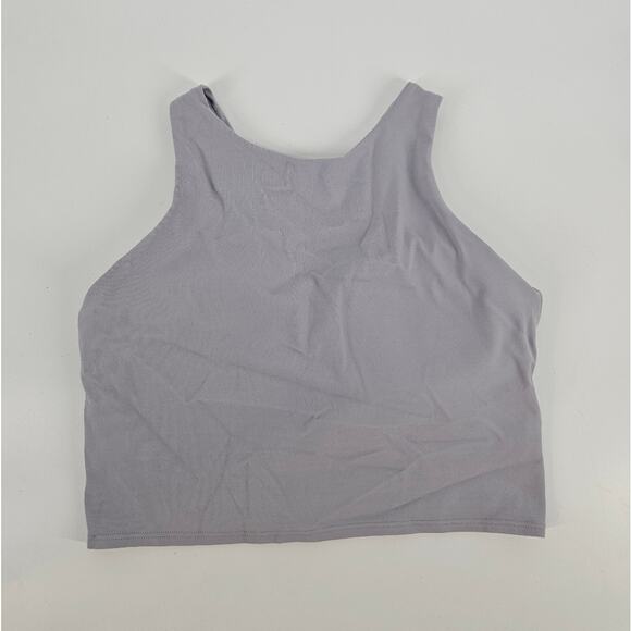 Athleta Lilac Purple High Neck Racerback Long Line Sports Bra S - Picture 1 of 6